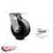 Service Caster 5 Inch Glass Filled Nylon Swivel Caster with Roller Bearing and Swivel Lock SCC SCC-30CS520-GFNR-BSL - alternate 3